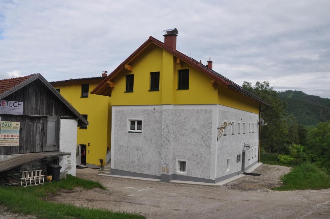 Mostheuriger Steyrdurchbruchalm Leonstein Buitenkant foto