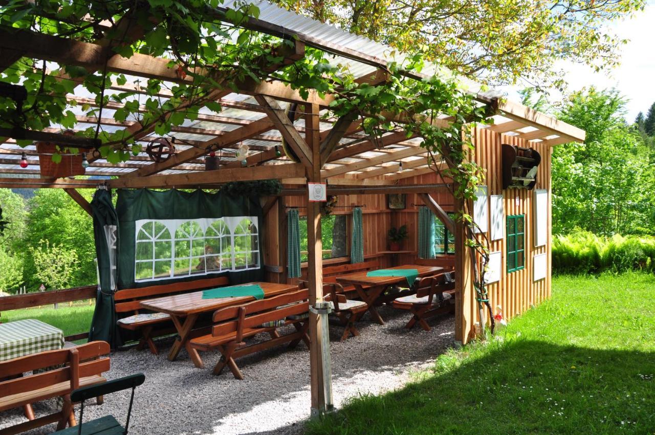 Mostheuriger Steyrdurchbruchalm Leonstein Buitenkant foto